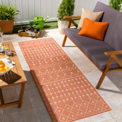 Surya Pasadena PSA-2377 Burnt Orange Area Rug