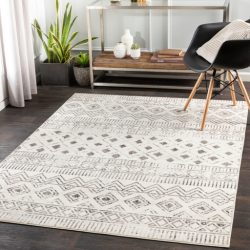 Alternative view of Surya Pisa PSS-2305 Black Area Rug