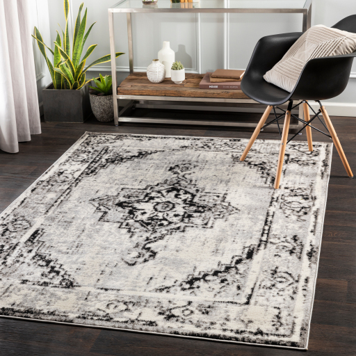 Surya Pisa PSS-2314 Black Area Rug - Image 2