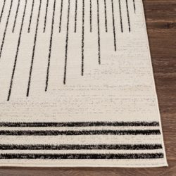 Alternative view of Surya Pisa PSS-2315 Black Area Rug