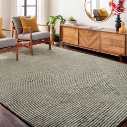 Surya Quartz QTZ-5000 Charcoal Area Rug