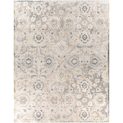 Surya Quatro QUA-2312 Black Area Rug