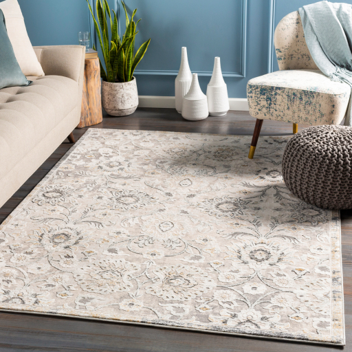 Surya Quatro QUA-2312 Black Area Rug - Image 2