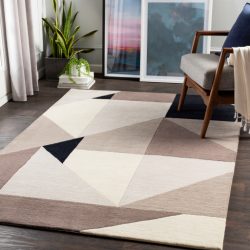 Surya Queens QUN-2302 Black Area Rug