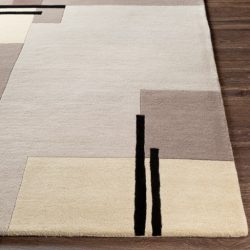Alternative view of Surya Queens QUN-2304 Black Area Rug
