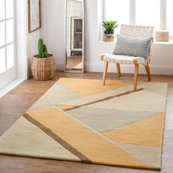 Surya Queens QUN-2305 Camel Area Rug