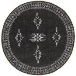 Surya Rajasthan RAJ-2303 Black Area Rug