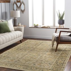 Alternative view of Surya Reign REG-2305 Black Area Rug