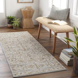 Alternative view of Surya Reina REN-2302 Brick Red Area Rug