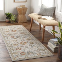 Surya Reina REN-2309 Brick Red Area Rug