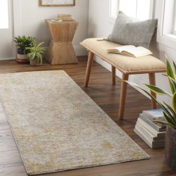 Alternative view of Surya Reina REN-2310 Light Brown Area Rug