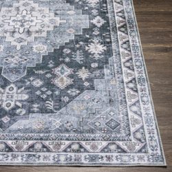 Alternative view of Surya Regen RGE-2307 Black Area Rug