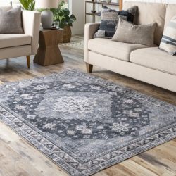 Surya Regen RGE-2307 Black Area Rug