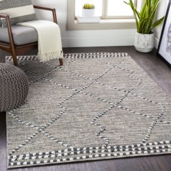 Alternative view of Surya Ariana RIA-2300 Black Area Rug