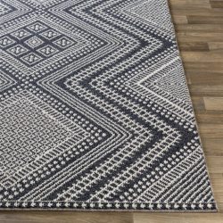 Alternative view of Surya Ariana RIA-2301 Black Area Rug