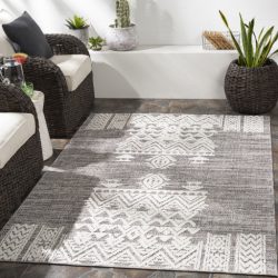 Alternative view of Surya Ariana RIA-2304 Black Area Rug