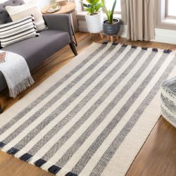 Surya Reliance RLI-2302 Black Area Rug