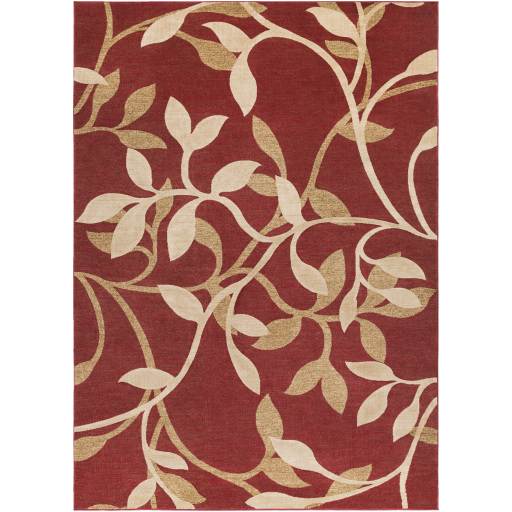 Surya Riley RLY-5011 Burgundy Area Rug