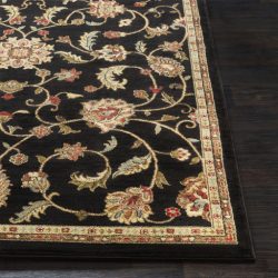 Alternative view of Surya Riley RLY-5025 Black Area Rug