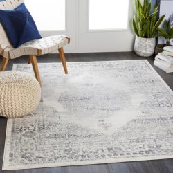 Alternative view of Surya Roma ROM-2313 Charcoal Area Rug