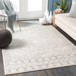 Alternative view of Surya Roma ROM-2331 Charcoal Area Rug