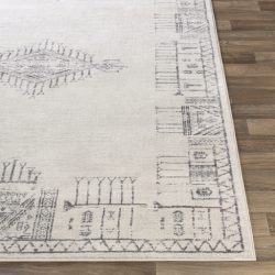 Alternative view of Surya Roma ROM-2346 Charcoal Area Rug