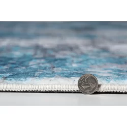 Alternative view of Kas Roxy 2805 Blue Area Rug