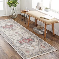 Surya Revere RVE-2307 Brick Red Area Rug
