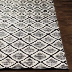 Alternative view of Surya Santa Barbara SBB-2300 Black Area Rug