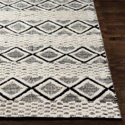 Alternative view of Surya Santa Barbara SBB-2301 Black Area Rug