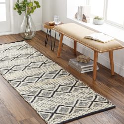Surya Santa Barbara SBB-2301 Black Area Rug