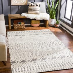 Surya Santa Barbara SBB-2303 Black Area Rug