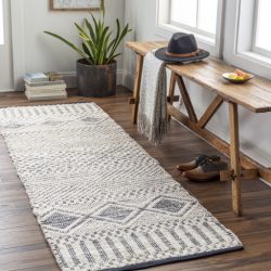 Surya Santa Barbara SBB-2300 Black Area Rug