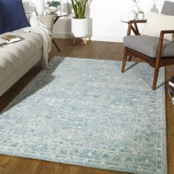 Surya Shelby SBY-1012 Aqua Area Rug