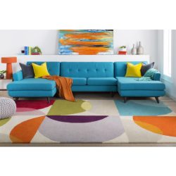 Alternative view of Surya Scion SCI-28 Burnt Orange Area Rug