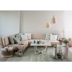 Alternative view of Kas Serenity 1252 Blue Area Rug