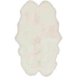 Surya Sheepskin SHS-9600 Ivory Area Rug