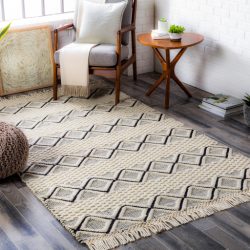 Alternative view of Surya Saint Clair SIC-2301 Black Area Rug