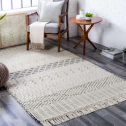 Surya Saint Clair SIC-2302 Black Area Rug