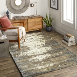 Surya Slice of Nature SLI-6404 Black Area Rug