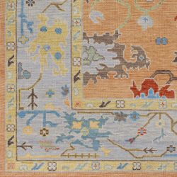 Alternative view of Surya Sumela SML-2301 Brick Red Area Rug