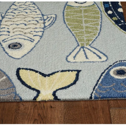 Alternative view of Kas Sonesta 2010 Blue Area Rug