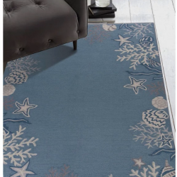 Kas Sonesta 2024 Blue Area Rug