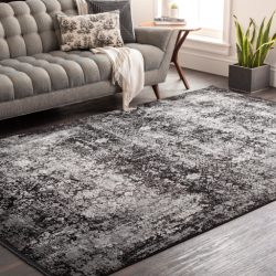 Alternative view of Surya Solar SOR-2310 Black Area Rug