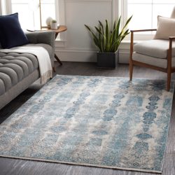 Alternative view of Surya Solar SOR-2312 Charcoal Area Rug