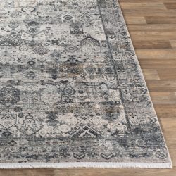 Alternative view of Surya Solar SOR-2313 Black Area Rug