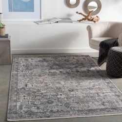 Surya Solar SOR-2313 Black Area Rug