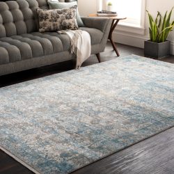 Alternative view of Surya Solar SOR-2314 Charcoal Area Rug