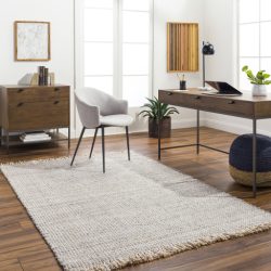 Surya Sara SRU-2302 Black Area Rug