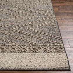 Alternative view of Surya Sarasota SSO-2301 Black Area Rug